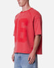MNML Vintage Raglan Terry Jersey Red
