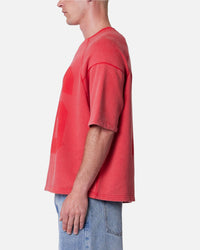 MNML Vintage Raglan Terry Jersey Red