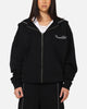 Carre Script Hoodie Black