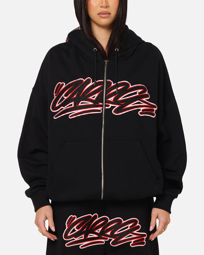 Carre Terrace Zip Hoodie Black