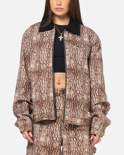 Carre Canvas Jacket Tree Bark