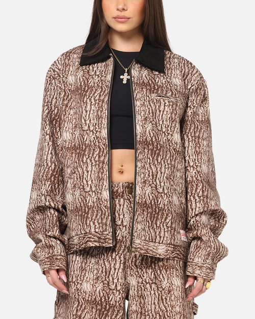 Carre Canvas Jacket Tree Bark