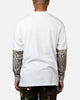 Carre Graffiti Layered Long Sleeve T-Shirt Off White