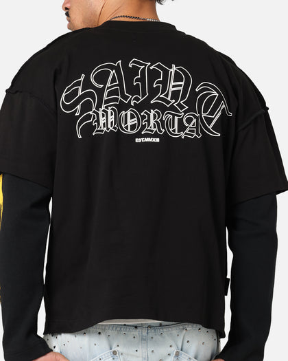 Saint Morta La Flame Long Sleeve T-Shirt Black