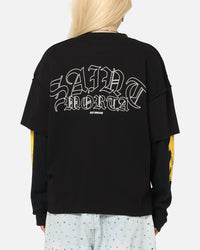 Saint Morta La Flame Long Sleeve T-Shirt Black