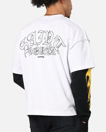 Saint Morta La Flame Long Sleeve T-Shirt White/Black