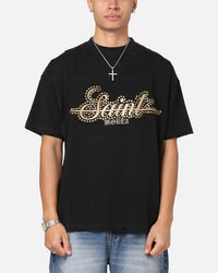 Saint Morta Rodeo Drive Boxy T-Shirt Black/Brown