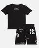 Nike Kids' Club Brand Energy Shorts Set Black