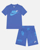 Nike Kids' Club Brand Energy Shorts Set Blue