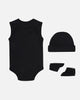 Jordan Infant Basketball 23 Jersey 3 Piece Set Black/Gold