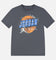Jordan Kids' Distressed Chrome T-Shirt Iron Grey