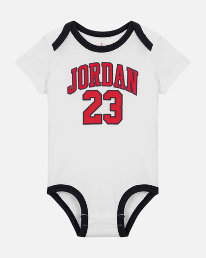 Jordan Infant Jumpamn 23 Jersey Bodysuit Set 3 Pack Black