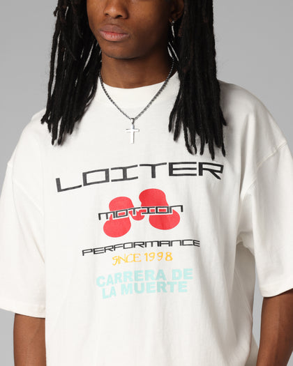 Loiter Performance Premium T-Shirt Off White