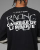 Loiter Performance Layered Long Sleeve T-Shirt Black