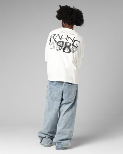 Loiter Performance Layered Long Sleeve T-Shirt Off White
