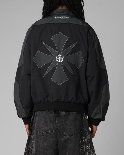 Loiter Club Classic Track Jacket Black