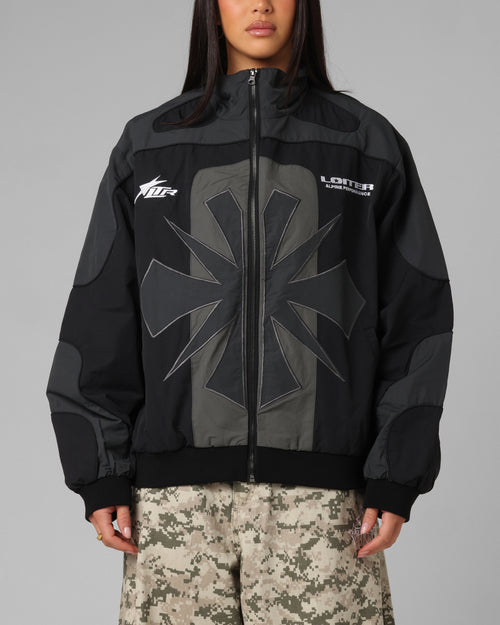 Loiter Club Classic Track Jacket Black