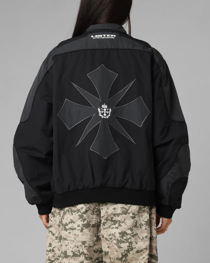 Loiter Club Classic Track Jacket Black