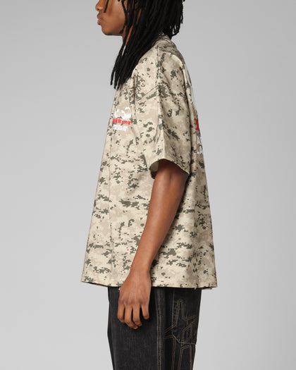 Loiter Bullrush Premium T-Shirt Digi Camo