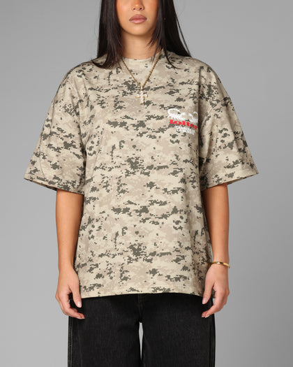 Loiter Bullrush Premium T-Shirt Digi Camo