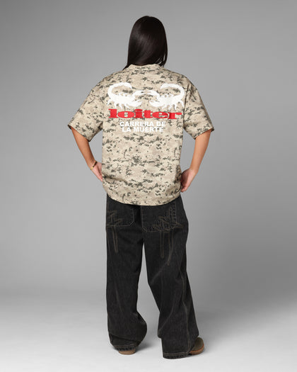 Loiter Bullrush Premium T-Shirt Digi Camo