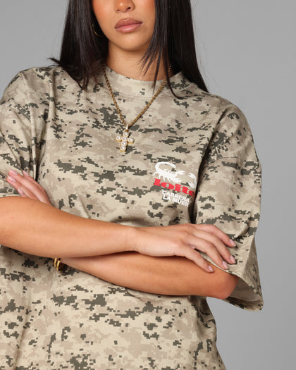 Loiter Bullrush Premium T-Shirt Digi Camo