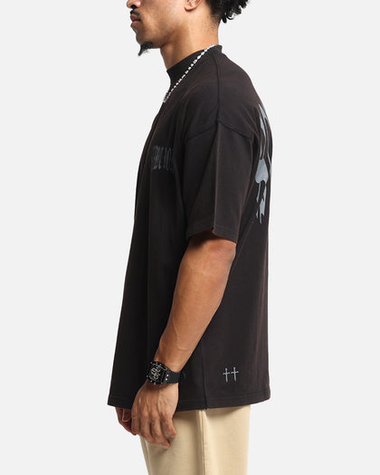 Saint Morta Vill Park Boxy T-Shirt Vintage Black