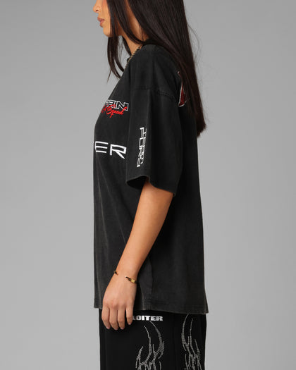 Loiter Racing Premium T-Shirt Charcoal | Culture Kings