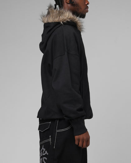 Loiter Purity Zip Hoodie Black