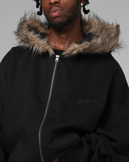 Loiter Purity Zip Hoodie Black