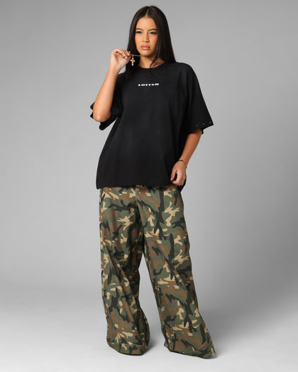 Loiter Opaque Boxy T-Shirt Black