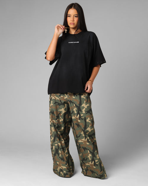 Loiter Opaque Boxy T-Shirt Black