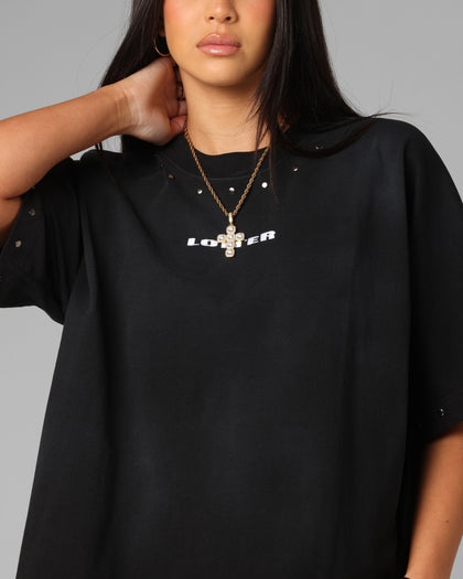 Loiter Opaque Boxy T-Shirt Black