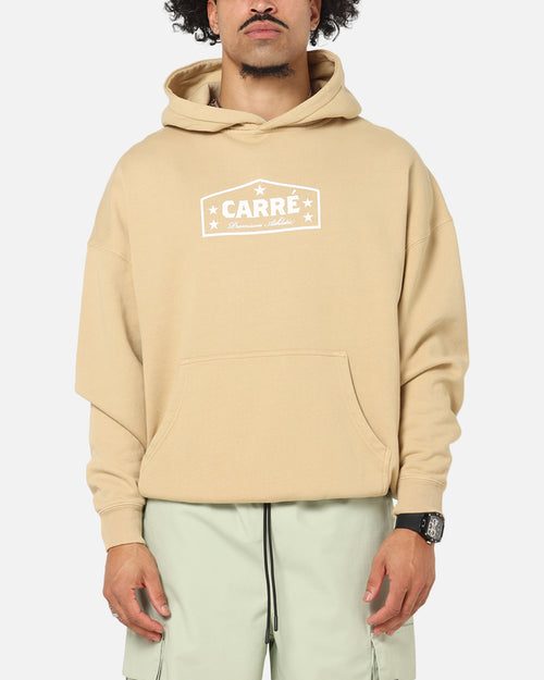 Carre Block Star Hoodie Stone