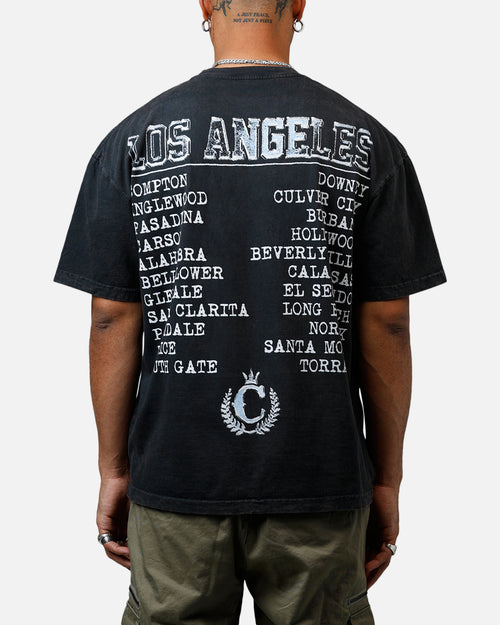 Culture Kings CK Los Angeles Vintage T-Shirt Black