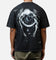 Culture Kings CK Orb Vintage T-Shirt Black Acidwash
