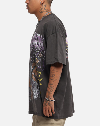 Culture Kings X WWE Damian Priest Wrestlemania XLI Heavy T-Shirt Black Wash