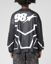 Loiter Thrill Racing Long Sleeve T-Shirt Black