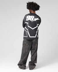 Loiter Thrill Racing Long Sleeve T-Shirt Black