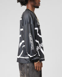 Loiter Thrill Racing Long Sleeve T-Shirt Black