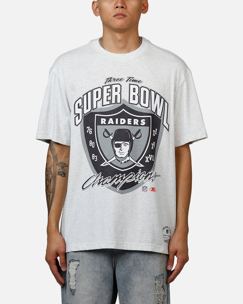 Mitchell & Ness Las Vegas Raiders Super Bowl T-Shirt Grey Marle/Otc