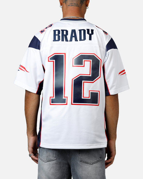 Mitchell & Ness New England Patriots Tom Brady #12 2000 Road Jersey White