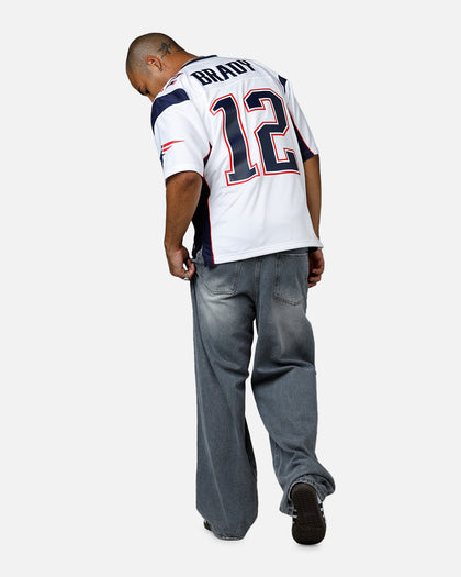 Mitchell & Ness New England Patriots Tom Brady #12 2000 Road Jersey White
