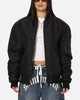 Saint Morta Gothic Noir Bomber Jacket Black