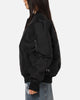 Saint Morta Gothic Noir Bomber Jacket Black