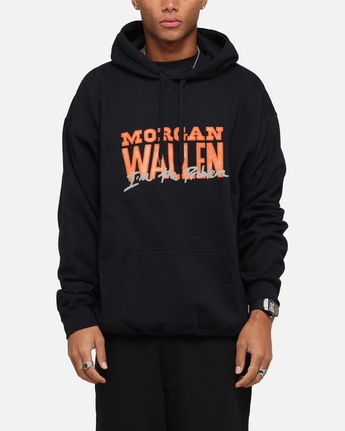 Morgan Wallen Morgan Tennessee Hoodie Washed Black