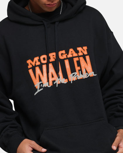 Morgan Wallen Morgan Tennessee Hoodie Washed Black