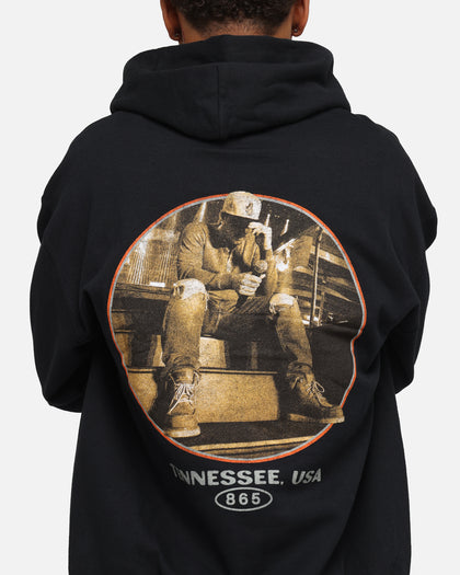 Morgan Wallen Morgan Tennessee Hoodie Washed Black