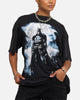 73Studio X DC Batman Arkham Asylum Vintage T-Shirt Black Acidwash
