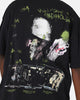 73Studio X DC Batman Arkham Asylum Vintage T-Shirt Black Acidwash